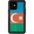 Azerbaijan Flag Distressed iPhone 12 Mini Waterproof Case